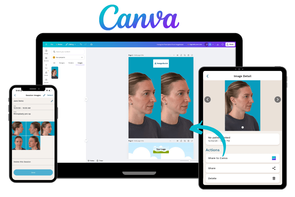 ImageAssist + Canva