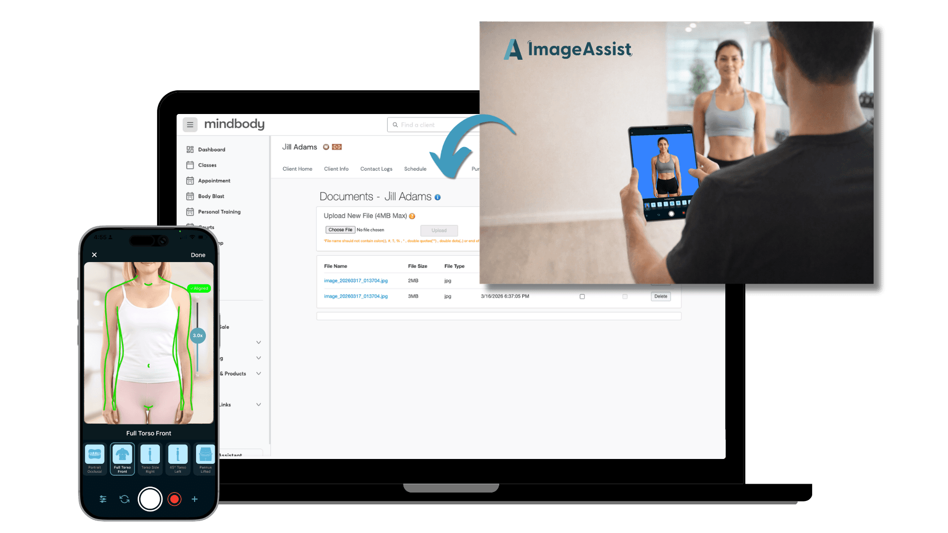 ImageAssist integrated with 4d emr